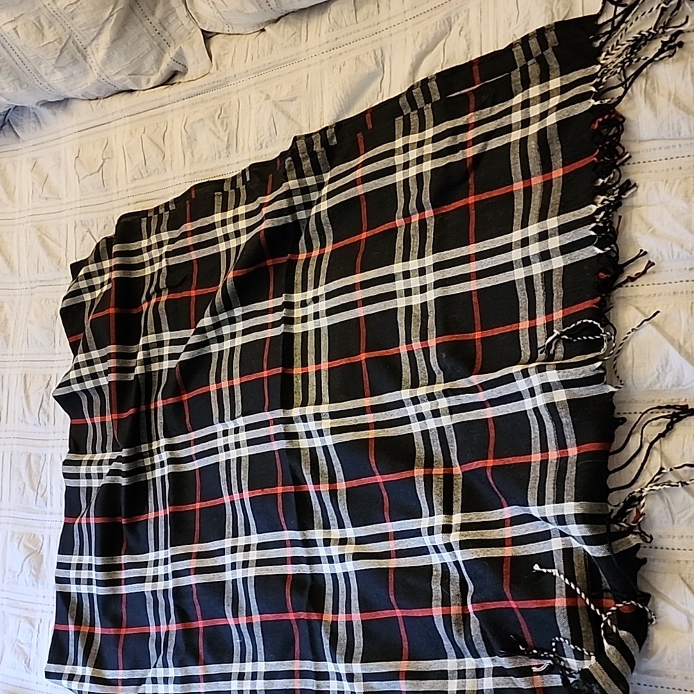 Plaid scarf